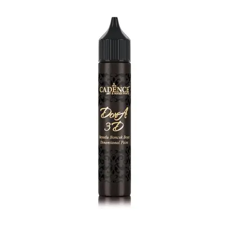 5131 Black  Dora 3D Metallic Dimensional Paint 25ML