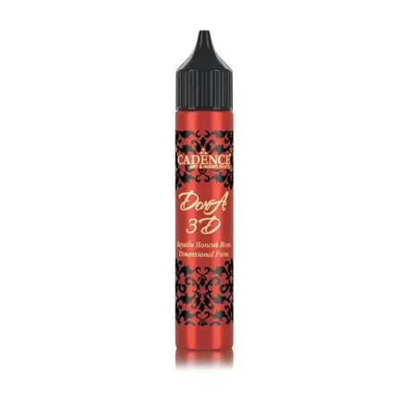 5133 3D Dora Knopffarbe Rot