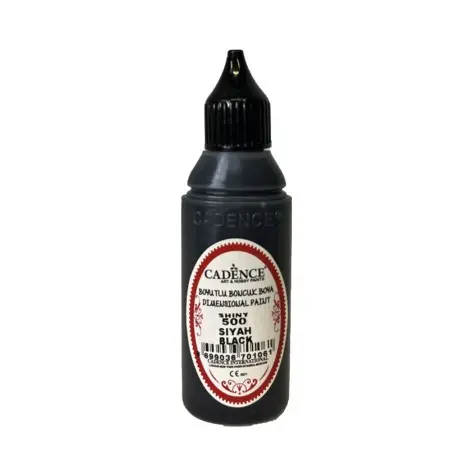 500 Knopffarbe Mat Schwarz 50ML