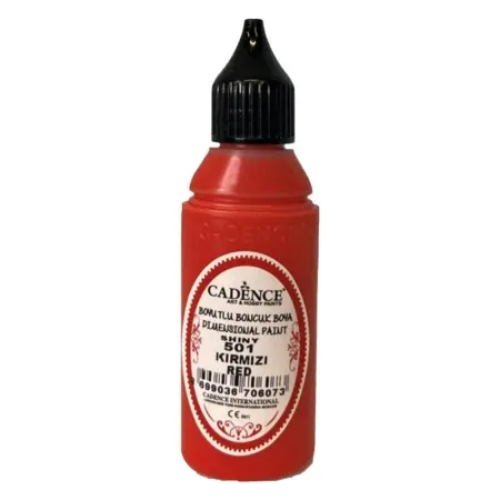 501 Knopffarbe Mat Rot 50ML
