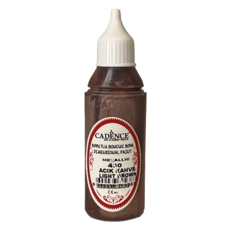 430 Knopffarbe Metallic Hellbraun 50ML