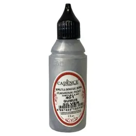 401 Knopffarbe Metallic Silber 50ML