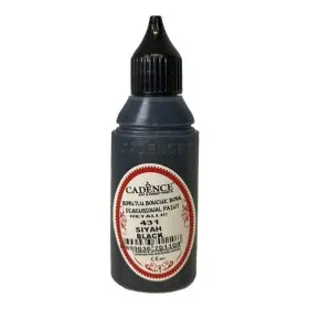 431 Knopffarbe Metallic Schwarzt 50ML