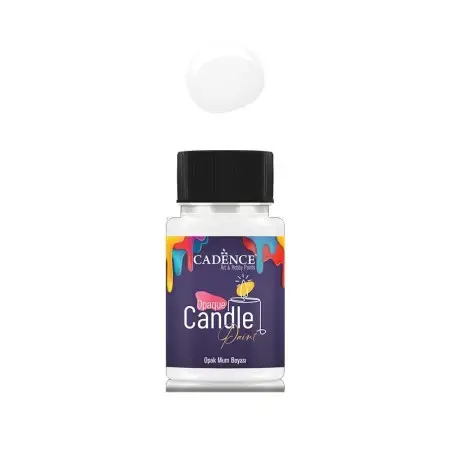 CDL01 White Opaque Candle Paint 50ML