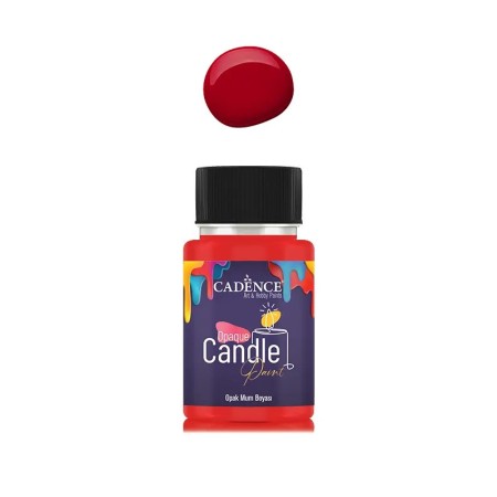 CDL11 Red Opaque Candle Paint 50ML