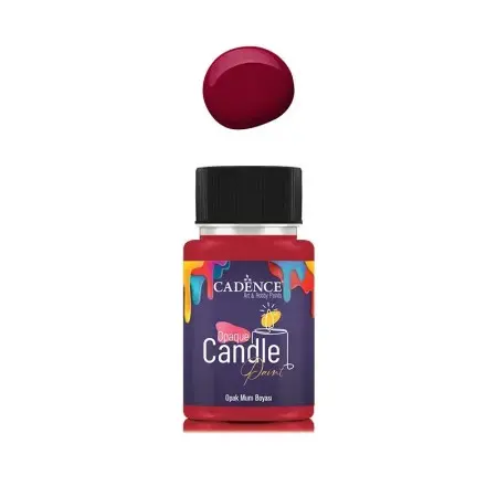CDL12 Bordeuxrot Opak Kerzenfarbe 50ML  