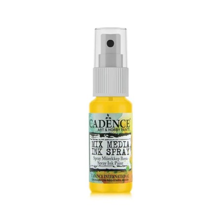 MM02 Yellow Mix Media ink Spray Paint 25ML