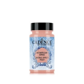 128 Salmon Metallic Marble Effect Paint 90ML