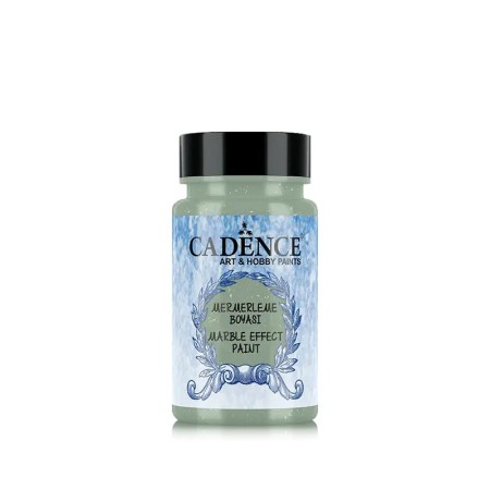 Cadence Metalik Mermer Boyası 150 Açık Yeşil 90ML