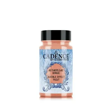 28 Cadence Opak Marmoreffekt Farbe Orange 90ML