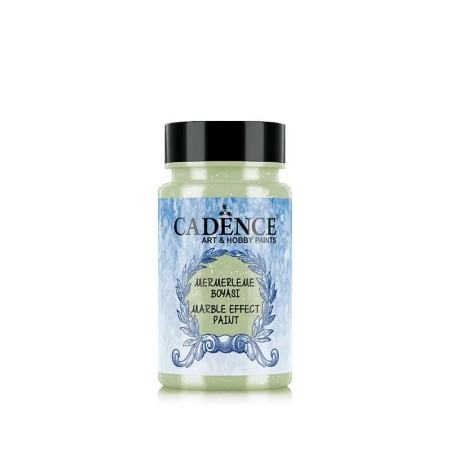 25 Light Green Opaque Marble Effect Paint 90ML