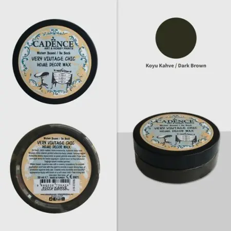 Home Decor Wax Dark Brown 50ML