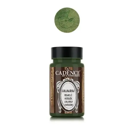 CV11 Green Colour on Colored Varnish 90ML