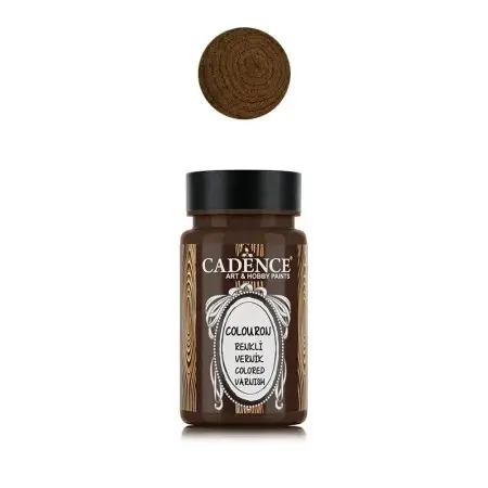 CV15 Dar Brown Colour on Colored Varnish 90ML