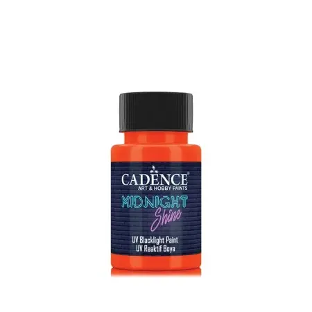 MS04 Orange Ultraviolet Reactive Paint 50ML