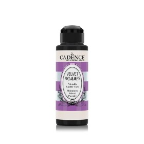 Cadence Metallik Samtpulver Schwarz 120ML