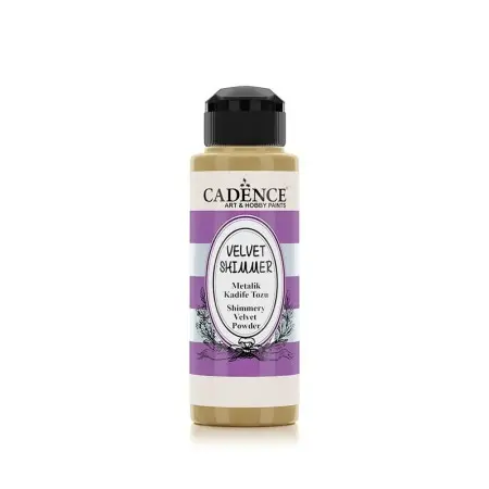 Cadence Metallik Samtpulver Gold 120ML