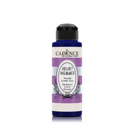 Cadence Metalik İndigo Mavi Kadife Tozu 120ML