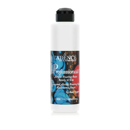 PP01 Beyaz Profesyonel Hazır Pouring Boya 500ml