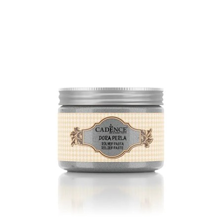 DR09 Silber Dora Perla Strukturpaste