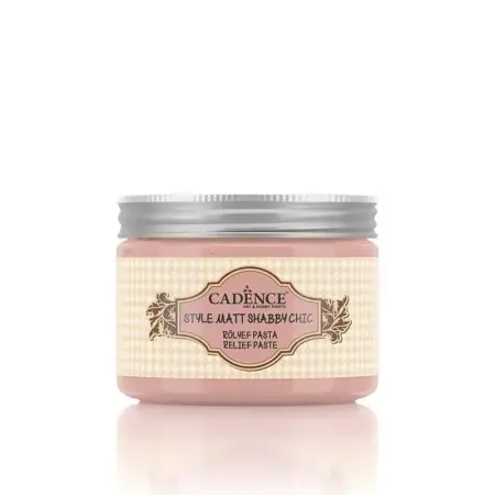 SR06 Hell Korallen Shabby Chic Strukturpaste Matt