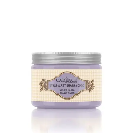 SR09 Lavender Shabby Chic Matt Relief Paste 150ML 