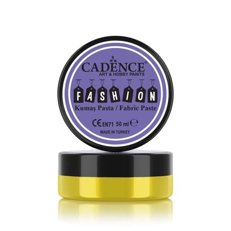 FP02 Lemon Yellow - Fashion Opaque Fabric Relief Paste 50ML