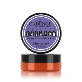 FP03 Orange Fashion Textil Strukturpaste