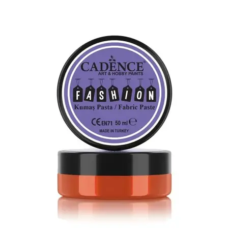 FP03 Orange - Fashion Opaque Fabric Relief Paste 50ML