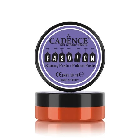 FP03 Orange Fashion Textil Strukturpaste
