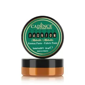 FMP04 Orange - Fashion Metallic Fabric Relief Paste 50ML
