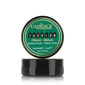 FMP12 Schwarz Fashion Metallik Textil Strukturpaste