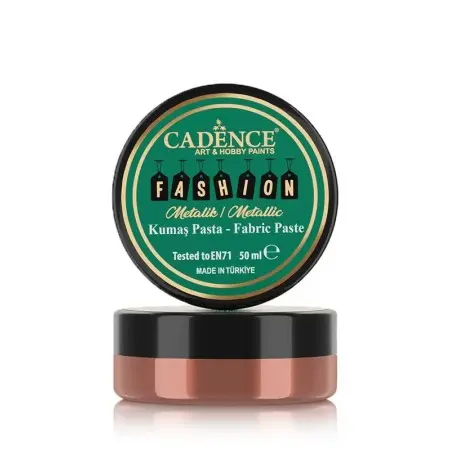 FMP13 Copper - Fashion Metallic Fabric Relief Paste 50ML