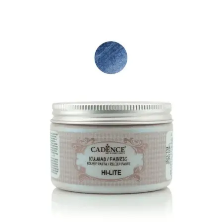 16832 Blau Hi-Lite Textil Strukturpaste