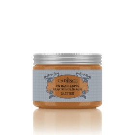15879 Copper Glitter Fabric Relief Paste 150ML