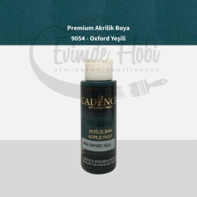 Premium Akrilik Boya 9054 Oxford Yeşili 70ML