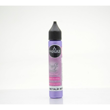 Renkli İnciler 593 Metalik Mor 25ML