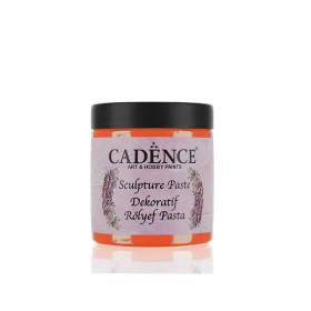 1390 Coral Red Sculpture Relief Paste 250ML