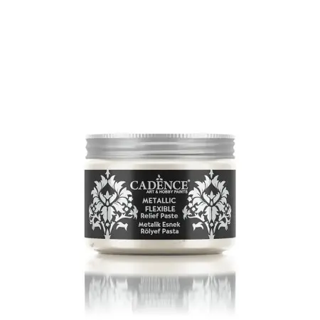 MF02 Şampanya Metalik Esnek Rölyef Pasta 150ML