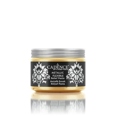 MF03 Altın Metalik Esnek Rölyef Pasta 150ML