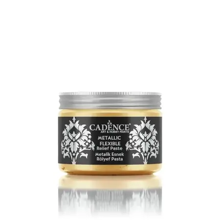 MF03 Altın Metalik Esnek Rölyef Pasta 150ML