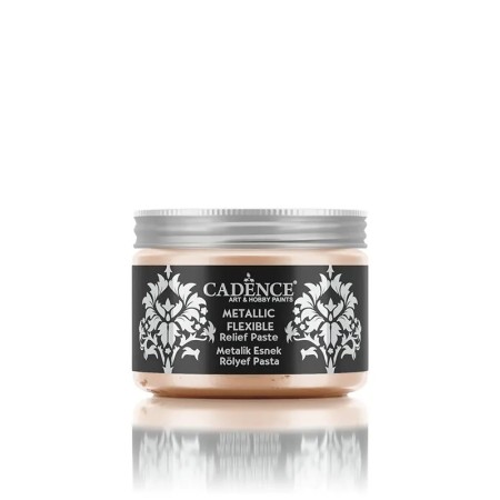 MF04 Rose Gold Metalik Esnek Rölyef Pasta 150ML