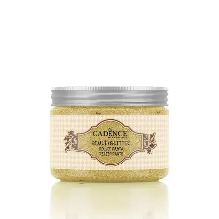 5798 Gold Glitzer Strukturpaste