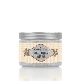 5835 Silver Glitter Relief Paste 150ML