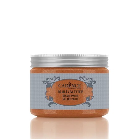 Copper - Glitter Glass Relief Paste 150ML