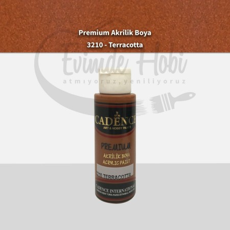 Premium Akrilik Boya 3210 Terracotta 70ML