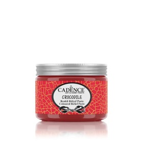 4003 Red Crocodile Coloured Crackle Relief Paste 150ML