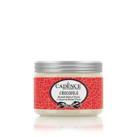 4011 Cream Crocodile Coloured Crackle Relief Paste 150ML