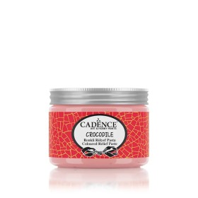 4012 Pink Crocodile Coloured Crackle Relief Paste 150ML