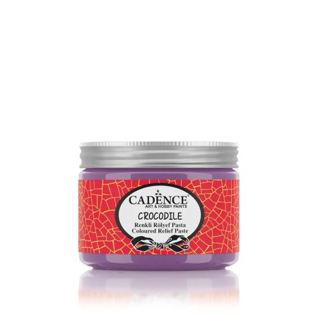 4014 Lilac Crocodile Coloured Crackle Relief Paste 150ML